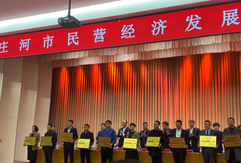大连华韩荣获民营经济纳税、民营经济科研投入20强2个奖项