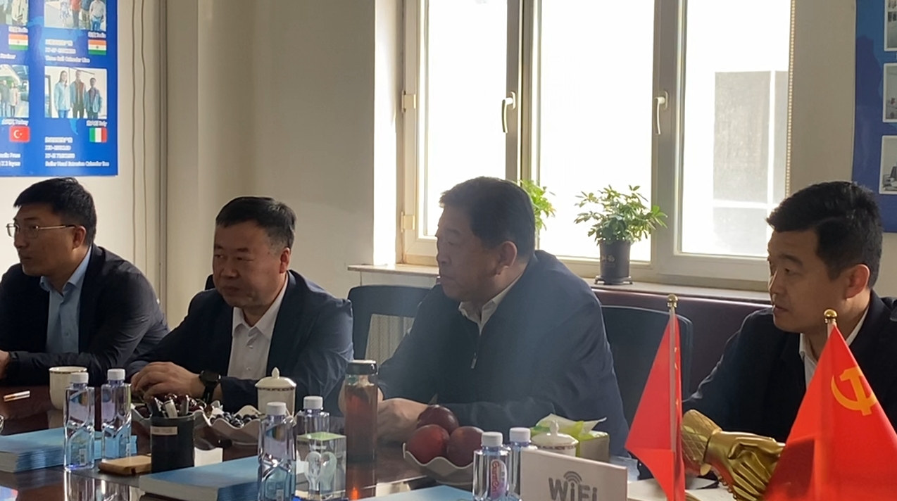 山东滨州政府领导一行莅临参观考察